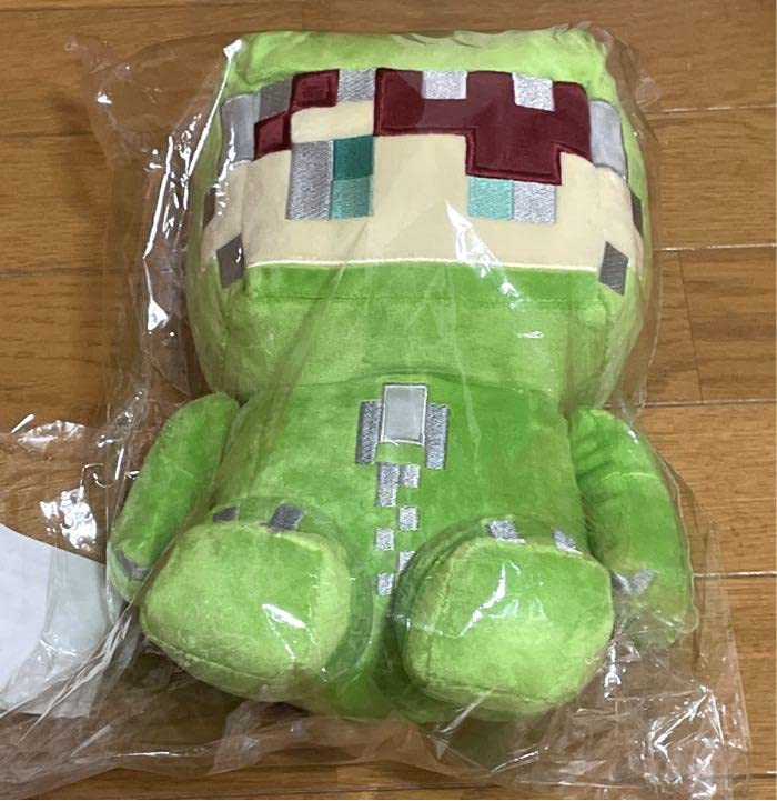 マインクラフト カラフルピーチ じゃぱぱ ぬいぐるみ イオン限定